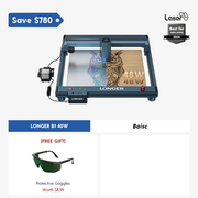 Longer Laser B1 40W Engraving Machine(44-48W Output Power)
