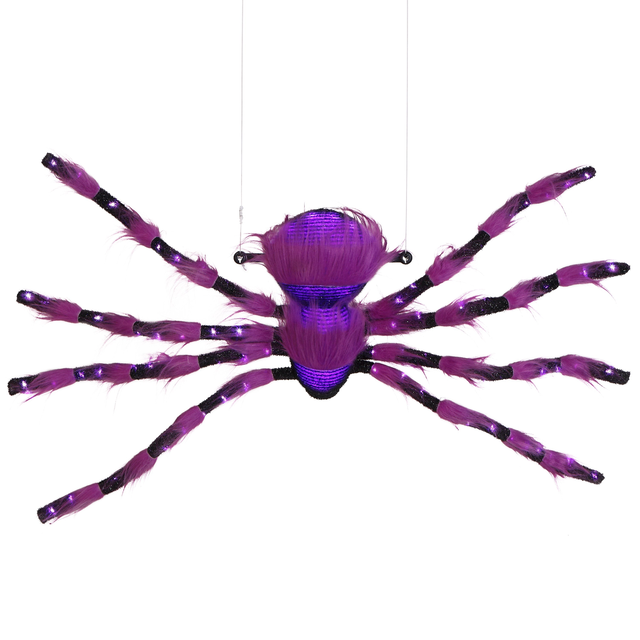 9 ft. Animated Outdoor Halloween Climbing Spider
