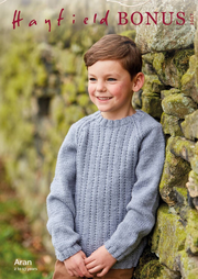Sweater in Hayfield Bonus Aran (2507) | The Knitting Network
