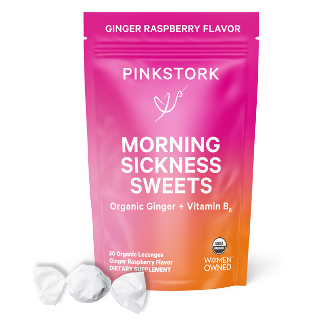 Morning Sickness Sweets - Raspberry Ginger