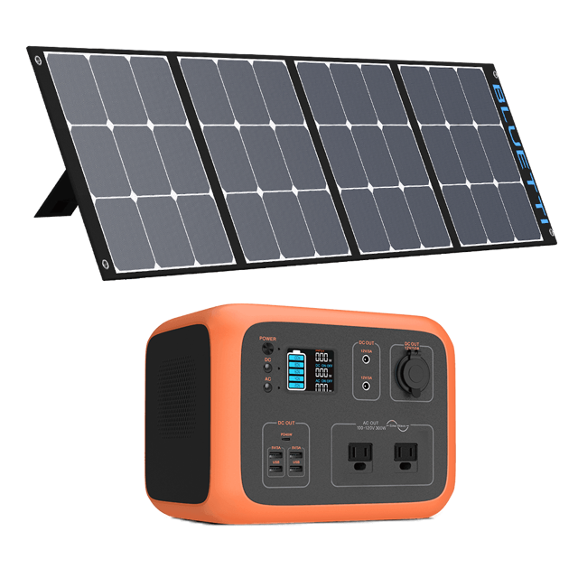 BLUETTI AC50S 500Wh/300W Portable Power Station +1*SP120 Solar Panel