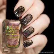 Rose Gold Platinum Diamond Magnetic Nail Polish