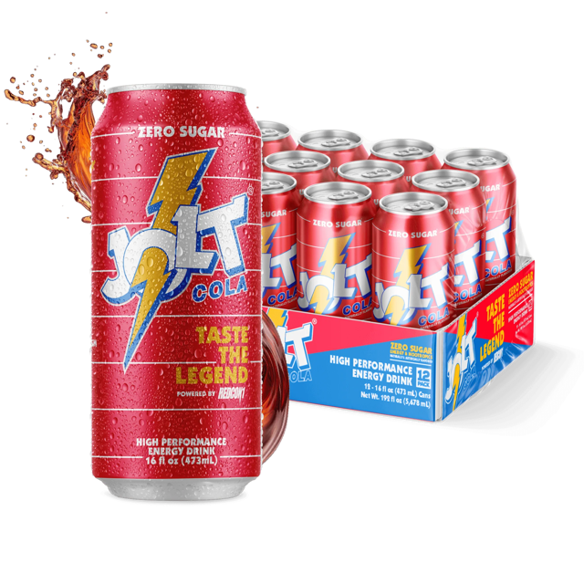 Jolt Cola Energy Drink 12pk