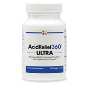AcidRelief360® ULTRA + Probiotics, 60 Vegetarian Capsules