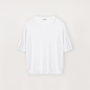 Knit T-Shirt - White