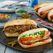 Portillo's Italian Beef Kit & Hot Dog Kit Combo