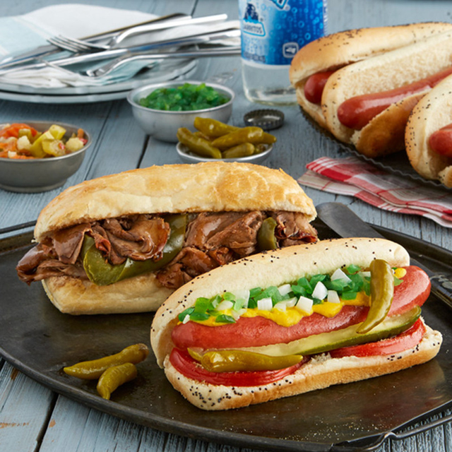 Portillo's Italian Beef Kit & Hot Dog Kit Combo