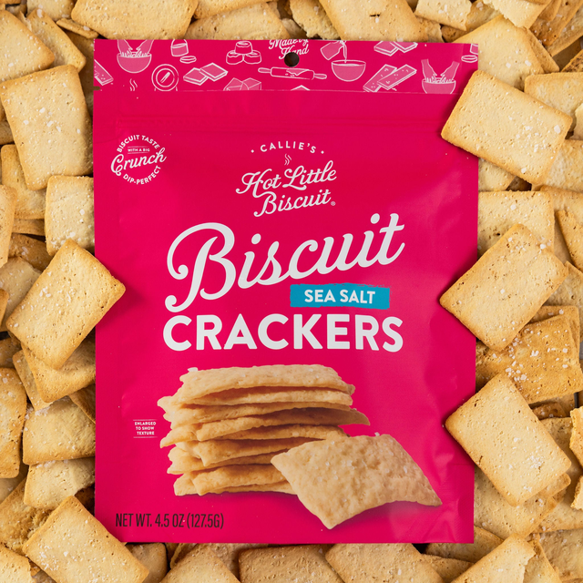 Sea Salt Biscuit Crackers (2 Bags)