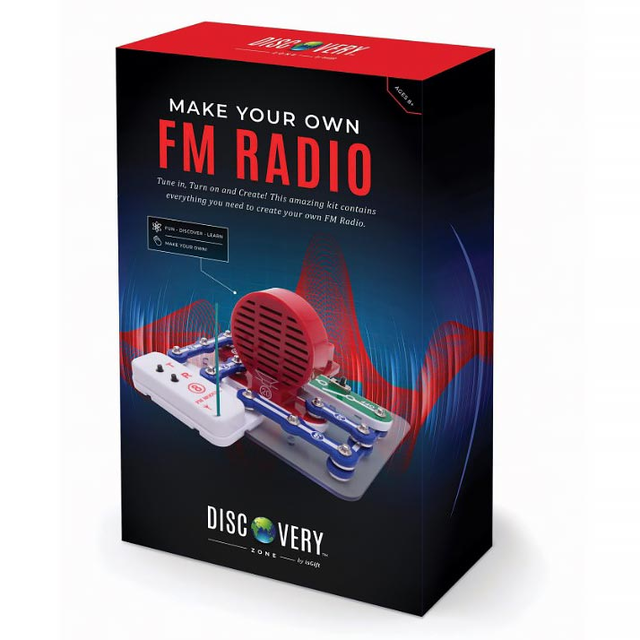 Discovery Zone Make Your Own FM Radio Kit