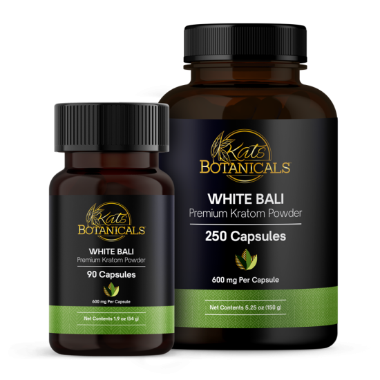 WHITE BALI KRATOM CAPSULES