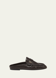 Le Loafer Leather Penny Loafer Mules