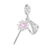 Check this out from gnoce! Wicked Glinda's Crown & Wand Pendant