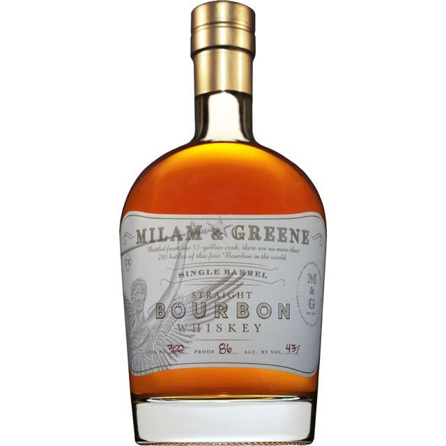 Milam And Greene Single Barrel Straight Bourbon Whiskey
