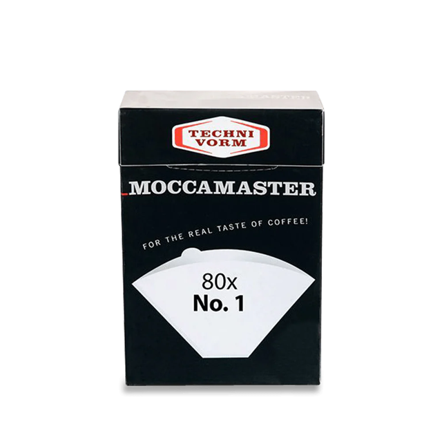 Moccamaster #1 Cup-One White Paper Coffee Filters