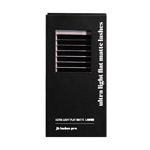 Ultra-Light Flat Matte Lashes, 0.15 Mixed Trays