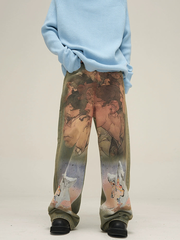 HJK Exclusive Oil Painted Jeans