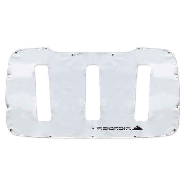 Freightliner Cascadia White Vinyl Belmor Winterfront With Cascadia Logo