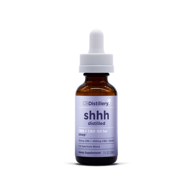 150mg CBN + 450mg CBD Oil Tincture