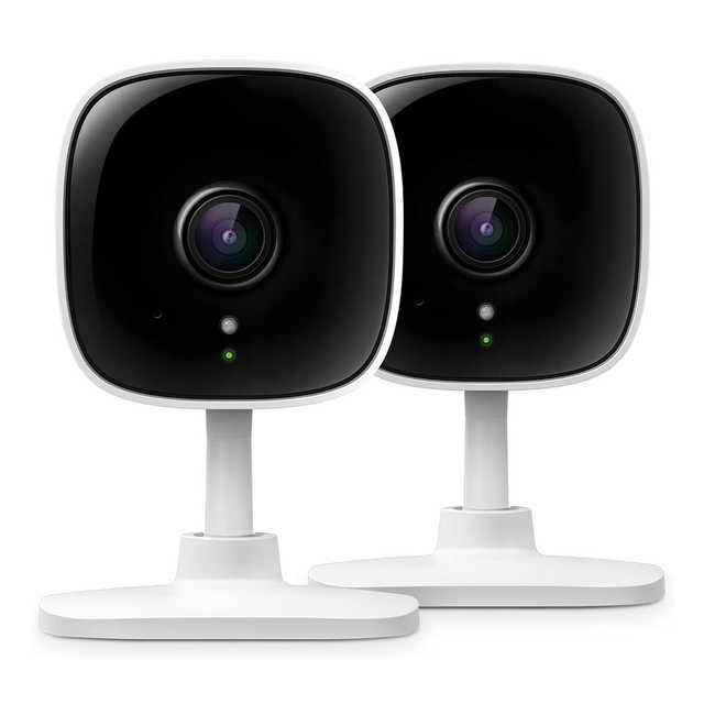 2K Indoor Security Camera 2 Pack, Tapo C110P2