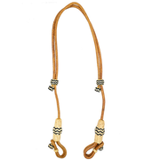 TRB Oiled Rawhide Bosal Friction Hanger with Black Accents