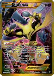 Alakazam EX Secret Rare - 125/124 - Fates Collide - Holo