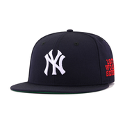 New York Yankees Navy 1977 World Series Cooperstown Green Bottom New Era 59Fifty Fitted