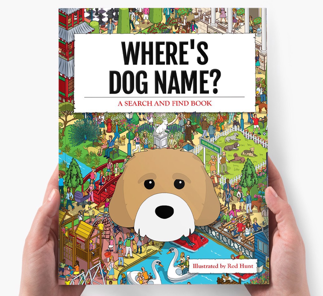 Personalized Dog Book: Where's your dog?
