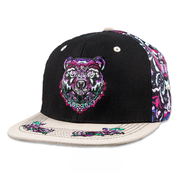 Ellie Paisley Bear Floral Fitted Hat