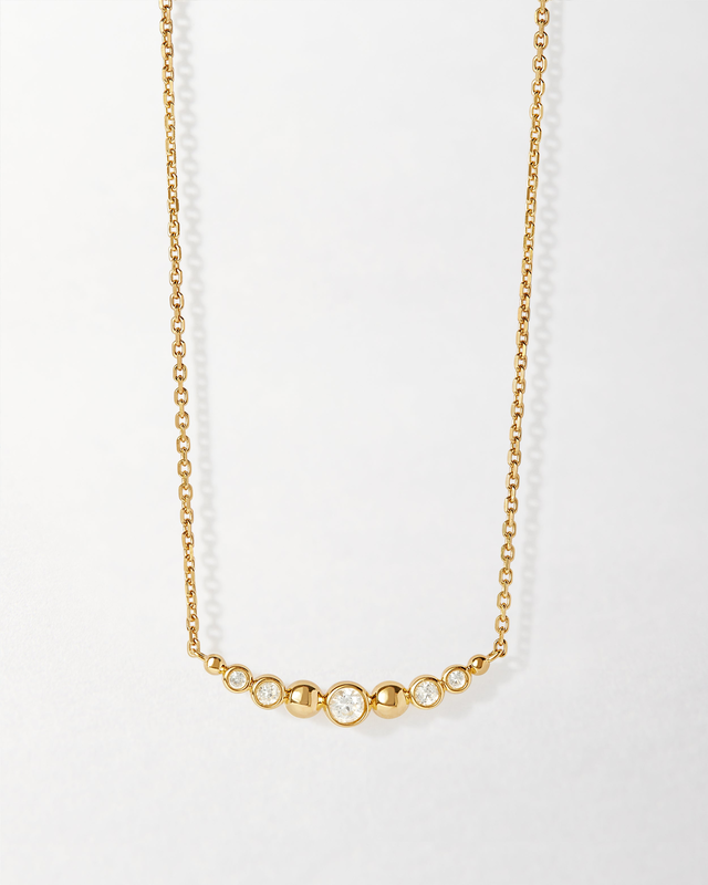 Serena White Sapphire Necklace