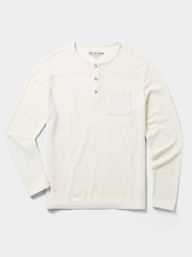 M's drirelease® Waffle Henley - Birch