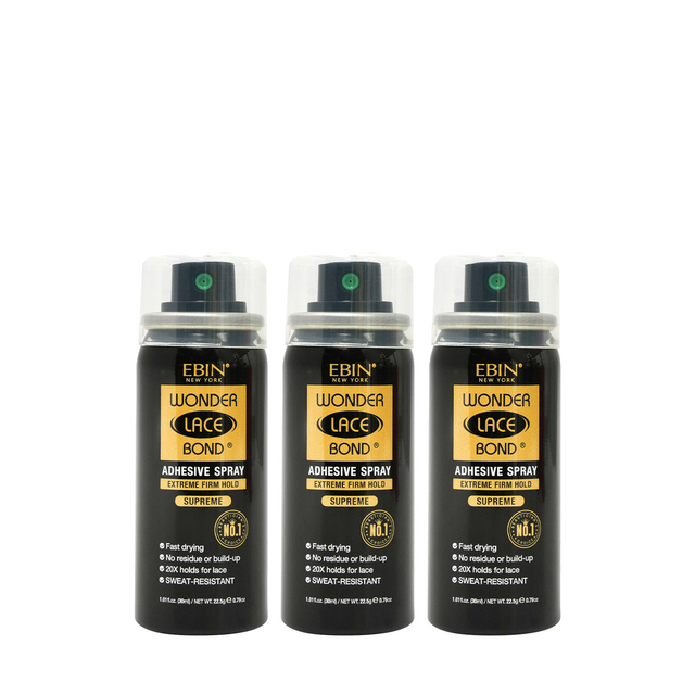 Wonder Lace Bond Wig Adhesive Spray - Supreme 30mL 3pack
