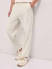 THE BEAR HOUSE Men Mid-Rise Loose Fit Regular Trousers