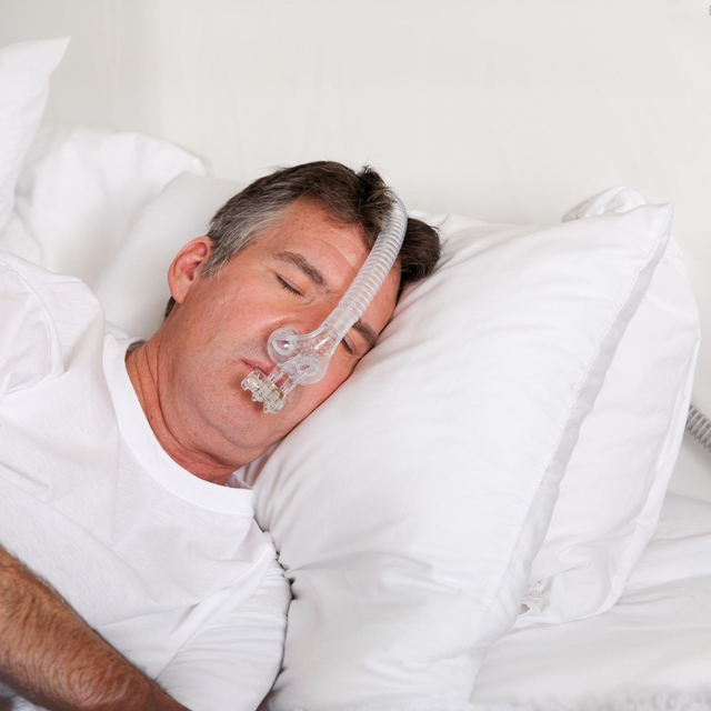 TAP PAP Nasal Pillow CPAP Mask with Improved Stability Mouthpiece