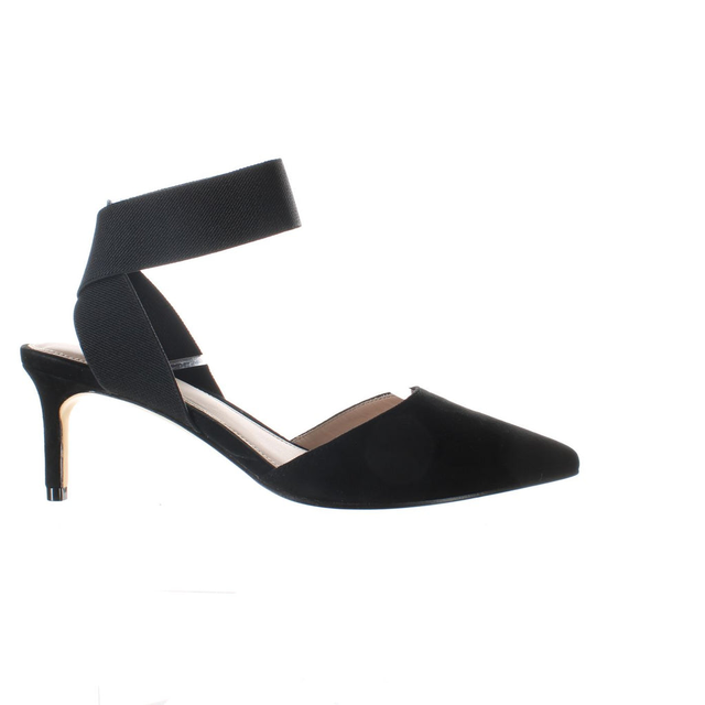 Rachel Zoe Black Womens Ankle Strap Sz 6.5