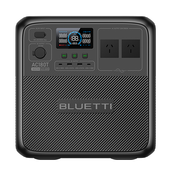 BLUETTI AC180T Portable Power Station | 1,800W 1,433.6Wh