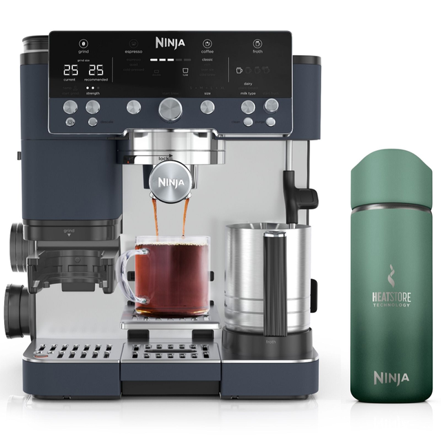 Ninja Luxe Cafe with Sip Perfect Travel Mug ES601QUKCY