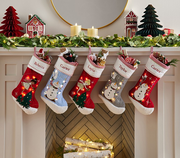 Quilted Christmas Stocking Collection