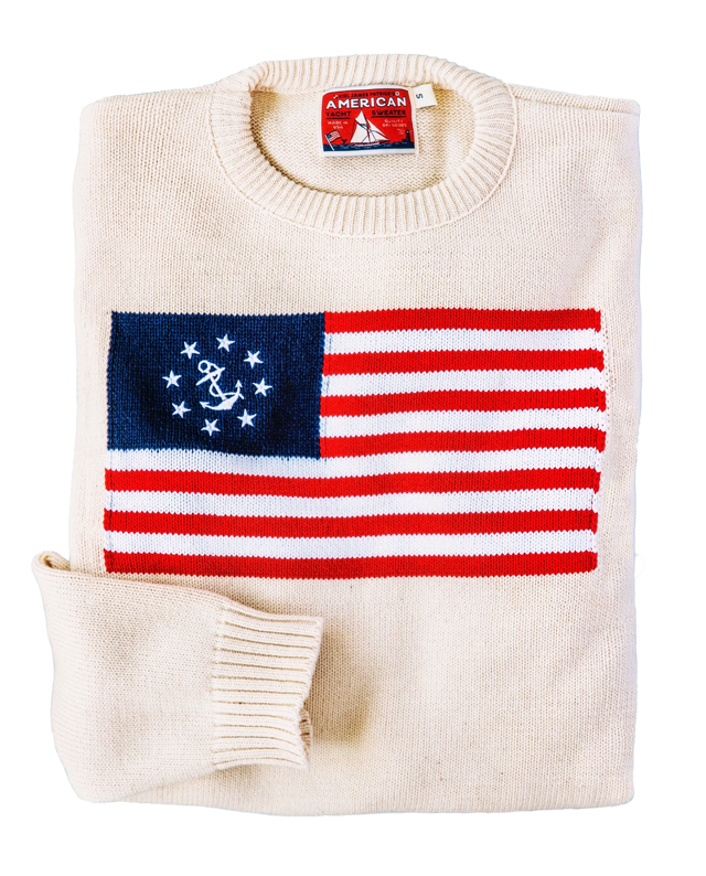 American Yacht Sweater- Cream