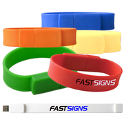 Custom USB Bracelet - 8GB Wristband Flash Drive | Promo Direct