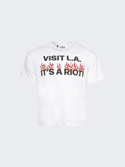 L.a. Riot Tee White