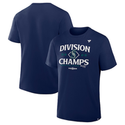 Men's Seattle Mariners  Fanatics Navy 2025 AL West Division Champions Locker Room T-Shirt