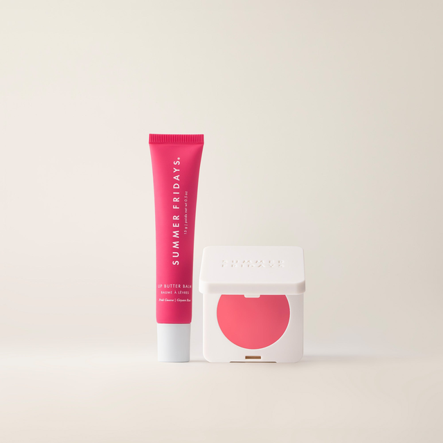 The Blush + Lip Duo (Pink Sunset + Pink Guava)