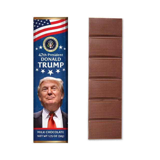 2025 President Donald Trump Milk Chocolate 1.75oz Bar