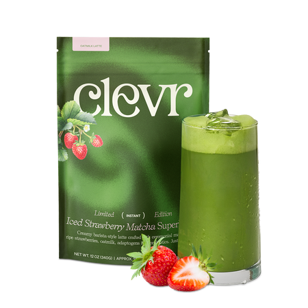 Iced Strawberry Matcha SuperLatte