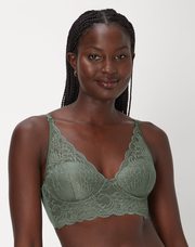 Lightly Lined Convertible Lace Bralette