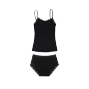 Soft Silk Underwear and Cami Set