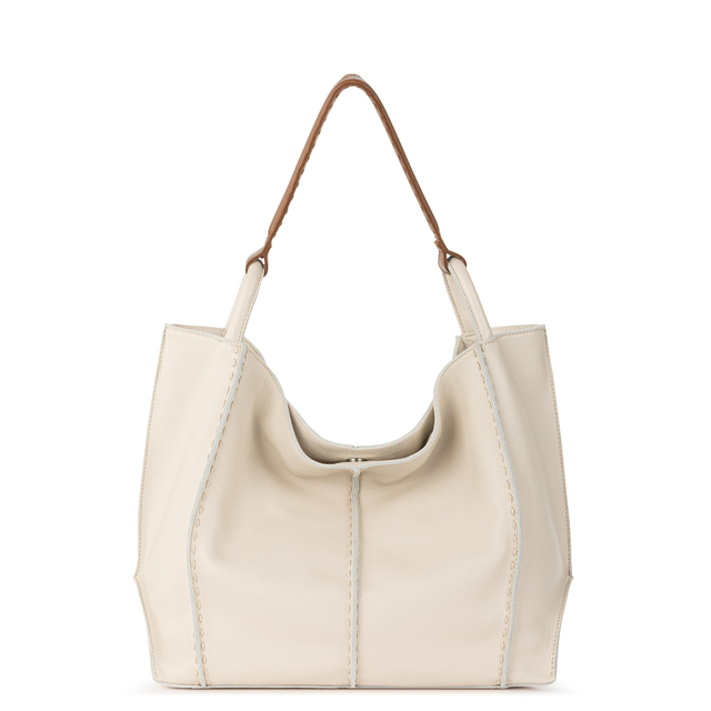 Los Feliz Large Tote - Leather - Stone