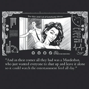 Sanctuary Moon Murderbot T-shirt