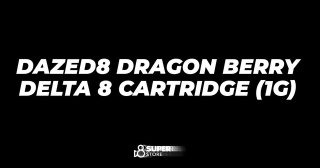 DazeD8 Dragon Berry Delta 8 Cartridge (1g)