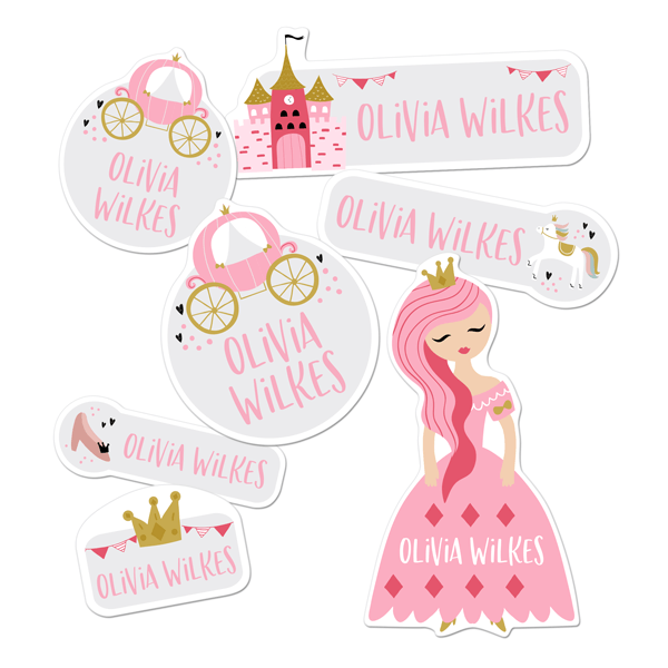 Little Princess Kiddie Label Pack